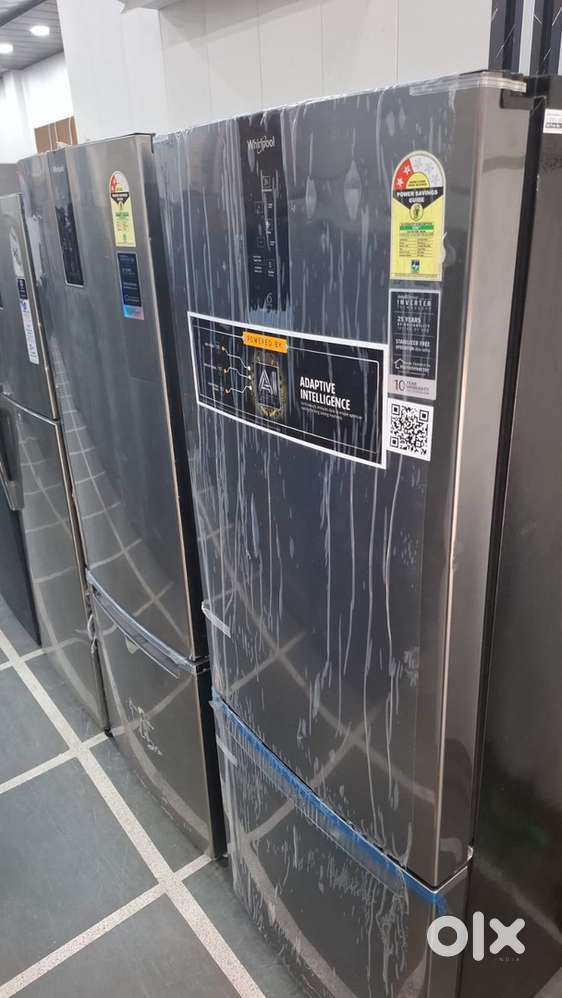 Open Box Unused Fridge with some Minor dent Scarth starting just