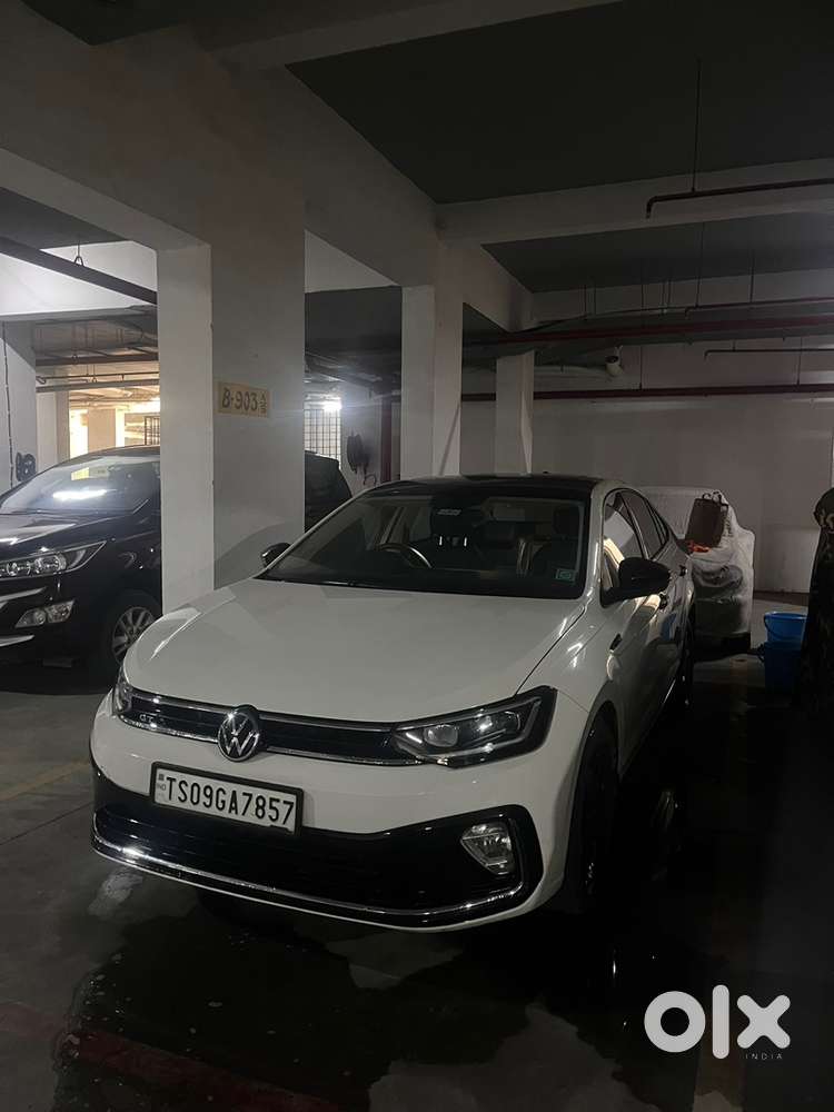White Vw Virtus Gt