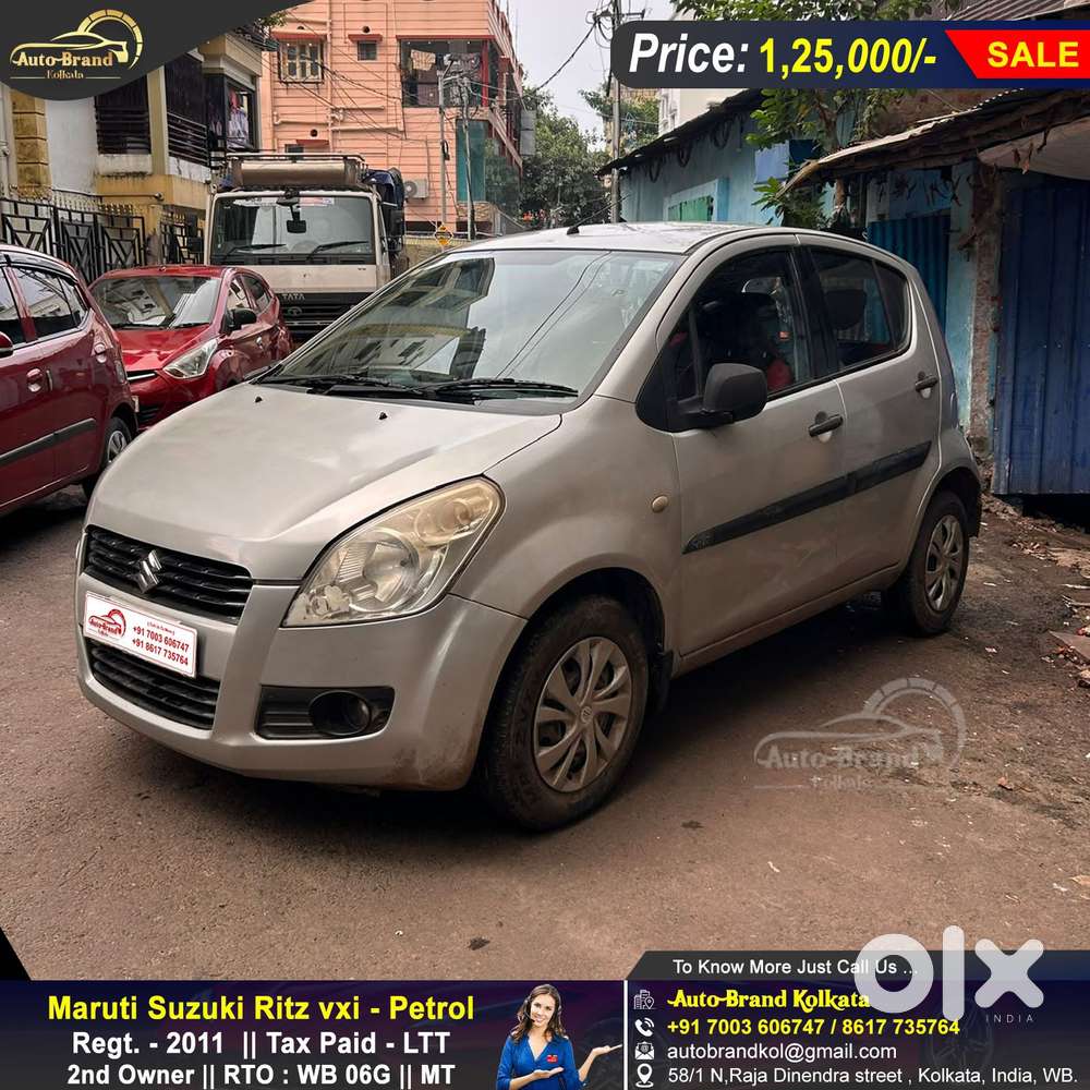 Maruti Suzuki Ritz Vxi, 2011, Petrol