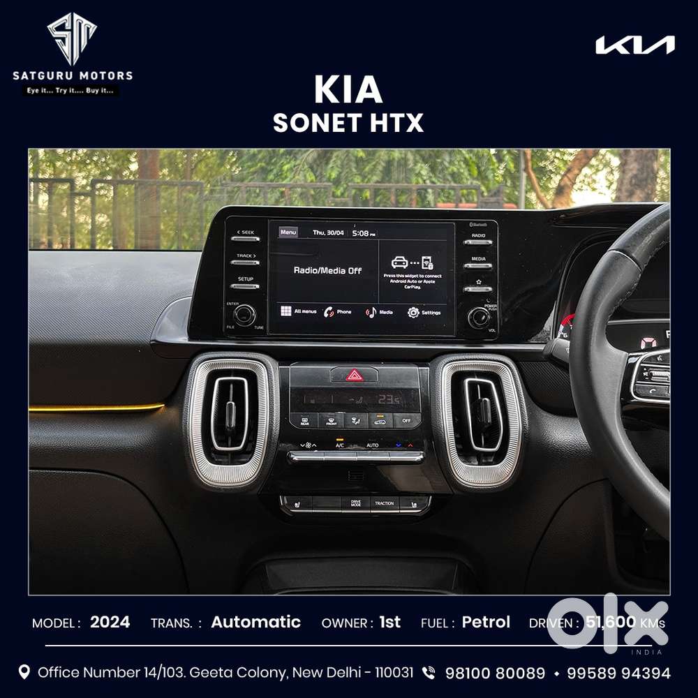 Kia Sonet 1.0 Htx Dct Anniversary Edition, 2024, Petrol