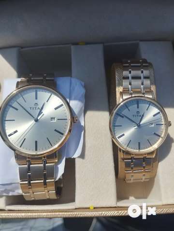 Titan bandhan couple watch price hot sale