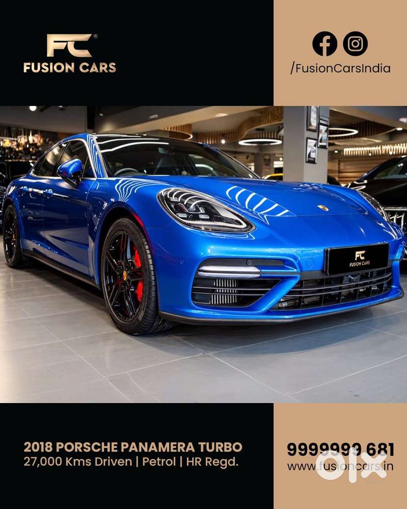 Porsche Panamera Turbo, 2018, Petrol