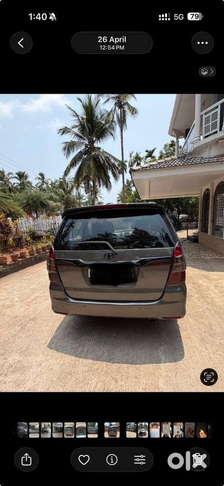Toyota Innova 2012 217000 Km Driven