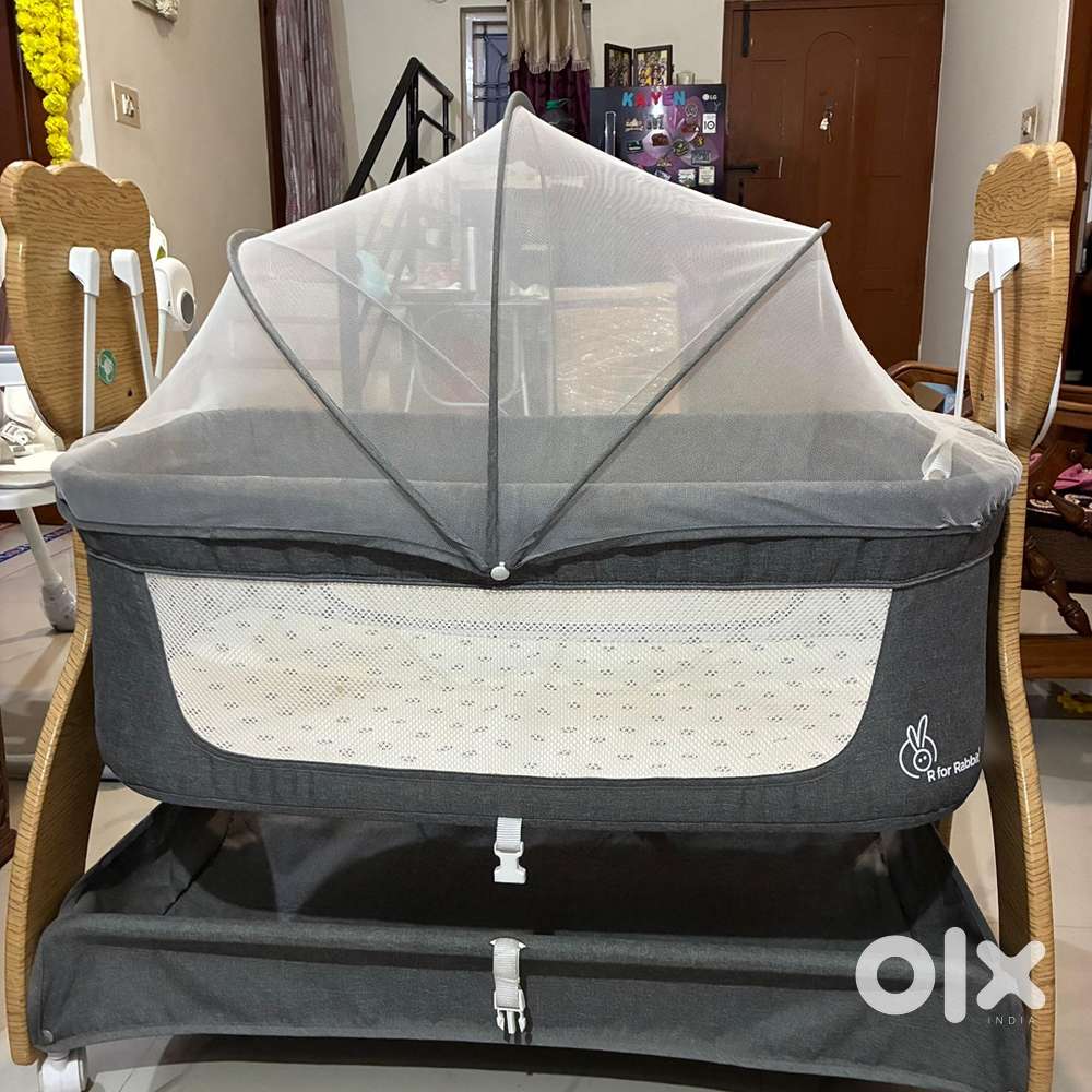 R for Rabbit Baby Cradle