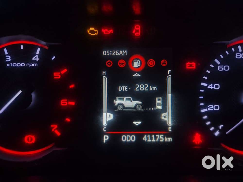 Mahindra Thar Lx Convertible Top Diesel At 4wd, 2022, Diesel