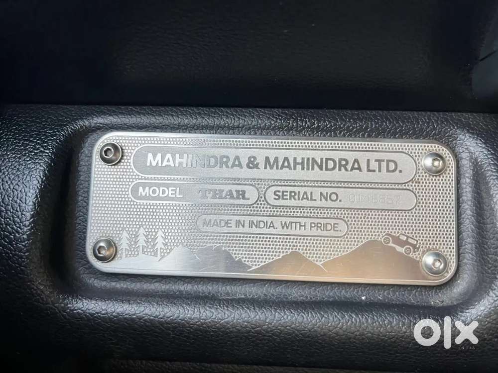 Mahindra Thar Diesel Mt 2024 Lx
