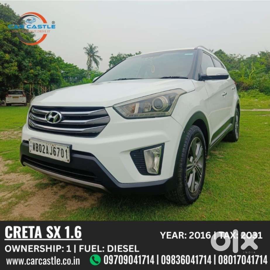 Hyundai Creta 1.6 Sx Diesel, 2016, Diesel