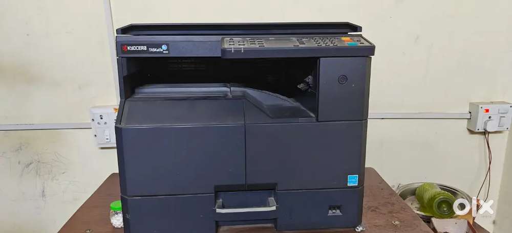 Table and Xerox machine for sale