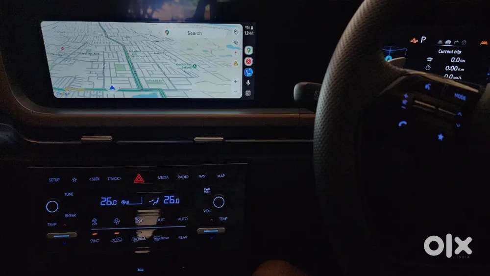 Hyundai Alcazar 1yr Old, Petrol Automatic, 7 Seater, 11k Kms.