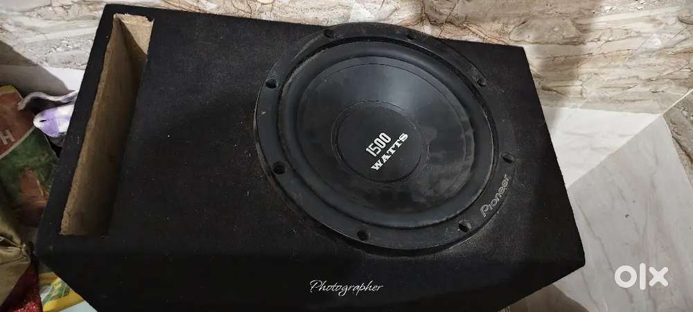 Pinoor subwoofer 1500 and amplifier v18
