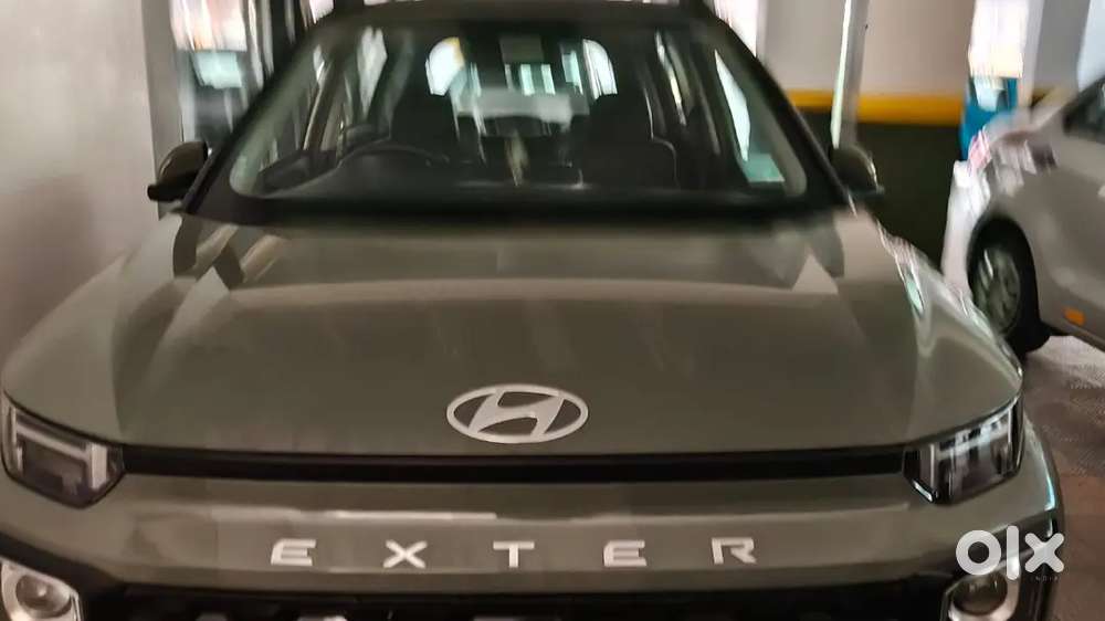 Doctor-driven 2023 Hyundai Exter Automatic  Top Variant  Ranger Khak