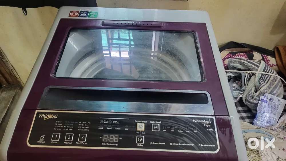 Whirlpool  washing machine   automatic fully working 6.5 kg
