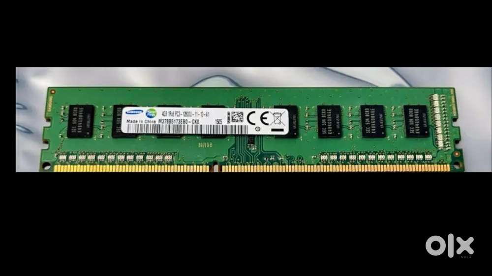 Samsung 4GB DDR3 RAM (Price negotiable,less used) Computers