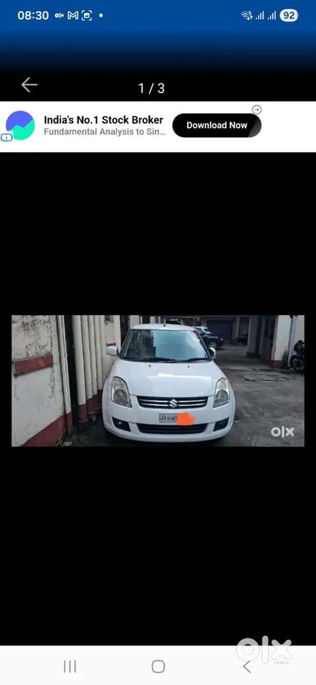 Maruti Suzuki Dzire 2008 Petrol 65000 Km Only Driven