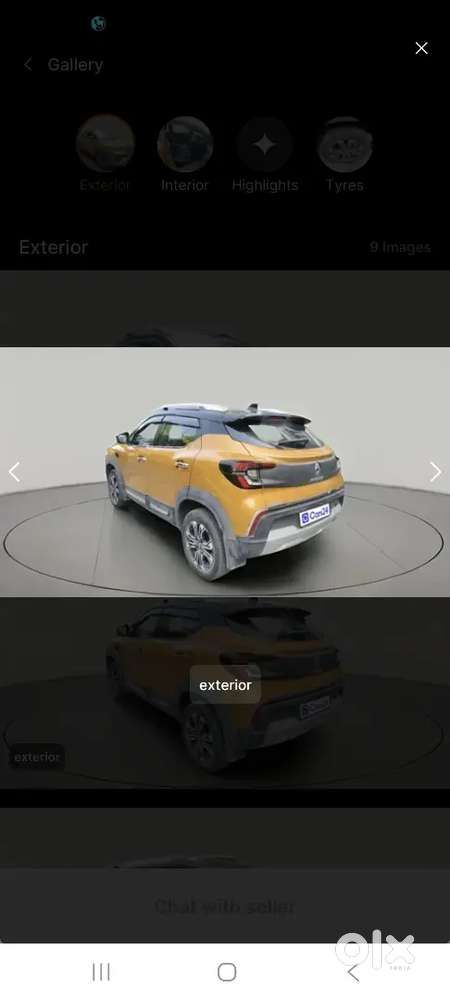 Super Condition Dual Tone 2022 Model Renault Kiger For Sale