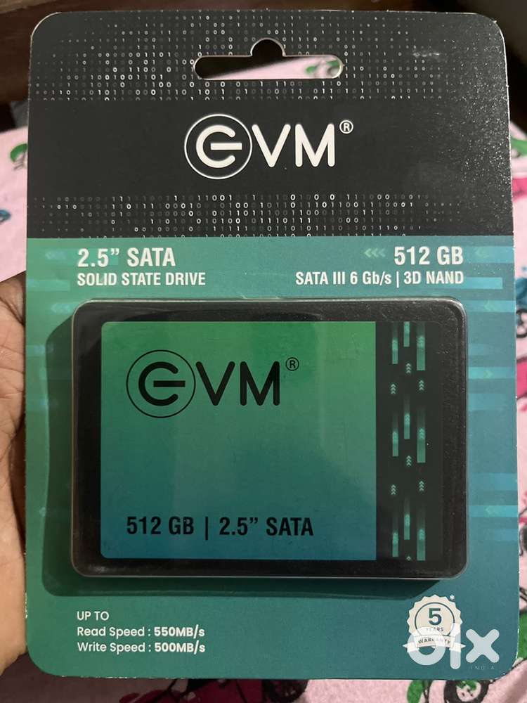 EVM 512GB new ssd for sale