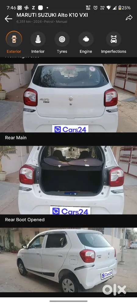 Maruti Suzuki Alto K10 2024 Petrol 6500 Km Driven