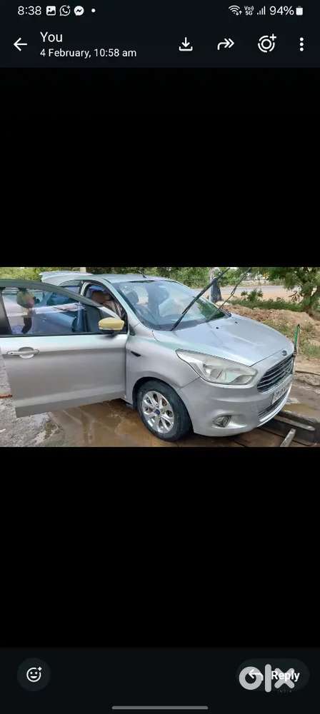 Ford Aspire Titanium Blu 2017