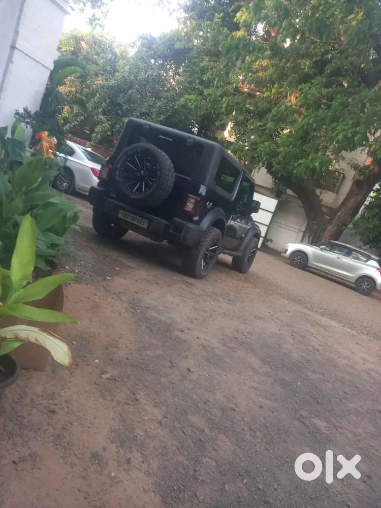 Thar Mahindra At Petrol