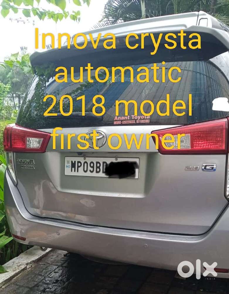 Toyota Innova Crysta 2.4 Gx Limited Edition At 7 Str, 2018, Diesel