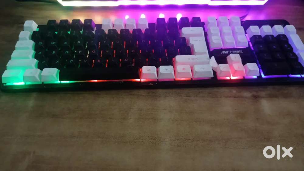 RGB Gaming keyboard and cooling pad