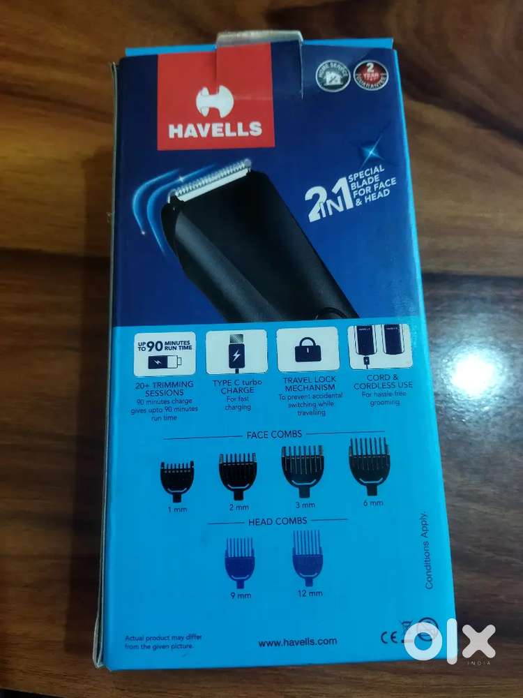 Havells beard & head trimmer
