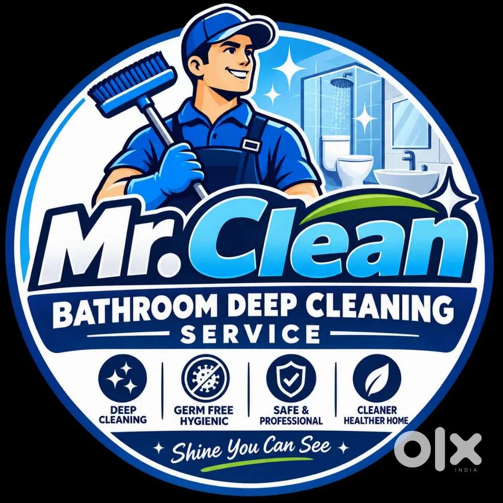 Mr.clean services Bathroom deep cleaning kiya jata hi