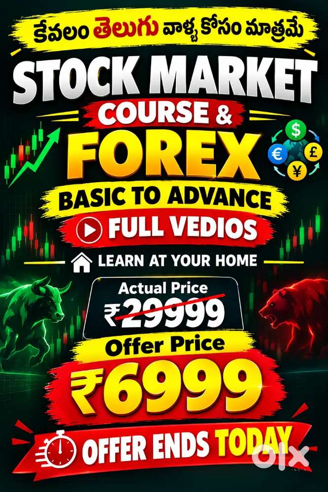 Stock market advance course offer ends today