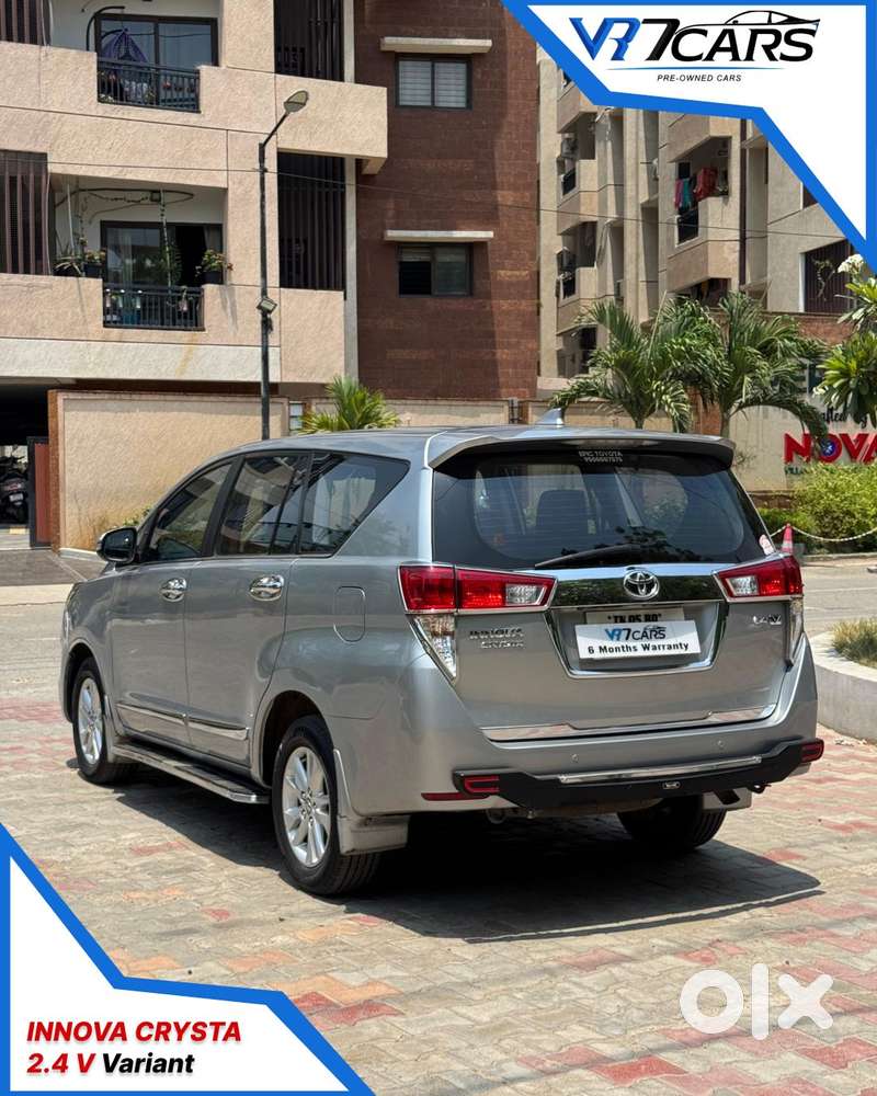 Toyota Innova Crysta 2.4 Vx Mt 8s, 2018, Diesel