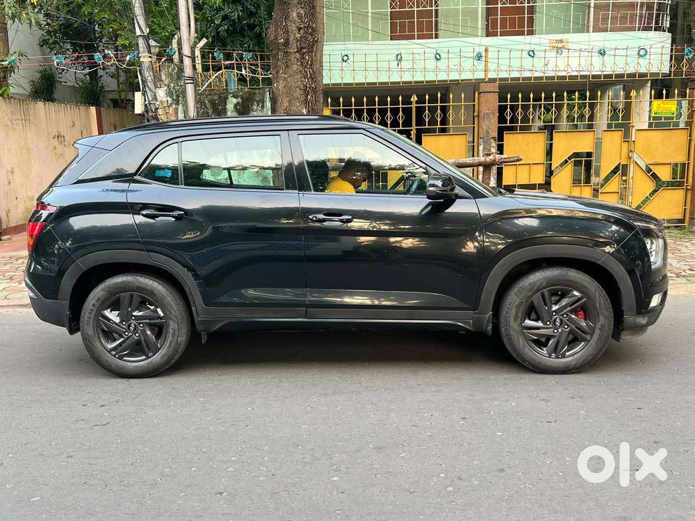 Hyundai Creta 1.5 S Plus Knight Petrol Dual Tone, 2022, Petrol