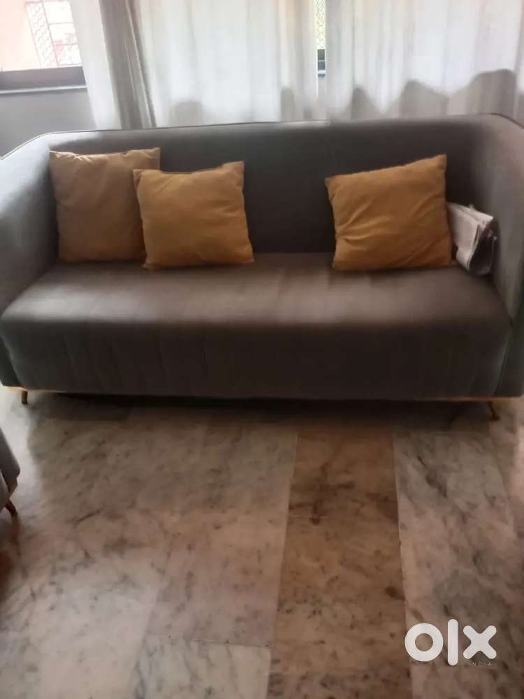 1.5 year old sofa 3seater + 1 seater 2chairs separate