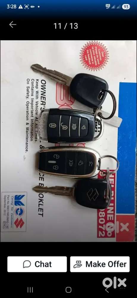 Maruti Alto 800 Vxi 
Full Insurance
New Tyre Apollo
New Amaron Battery