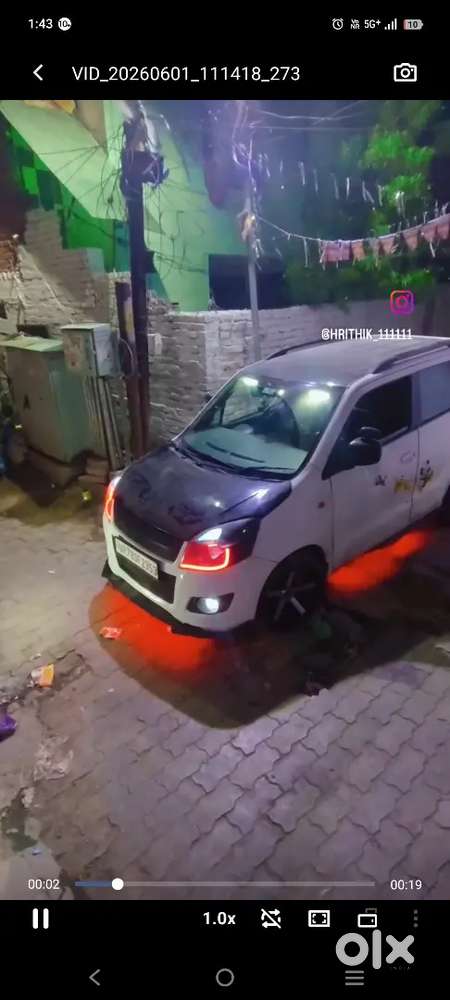 Maruti Suzuki Wagon R 2014 Cng & Hybrids Well Maintained Full Modifid