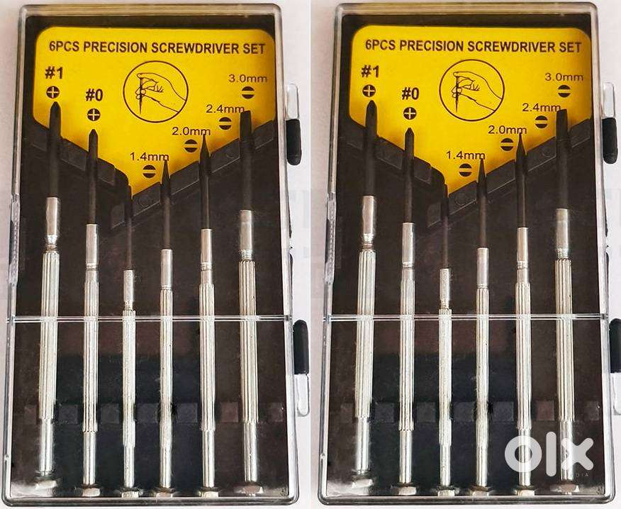 2 set 6in1 Precision Screwdriver Set Toolkit Screw driver Toolkit