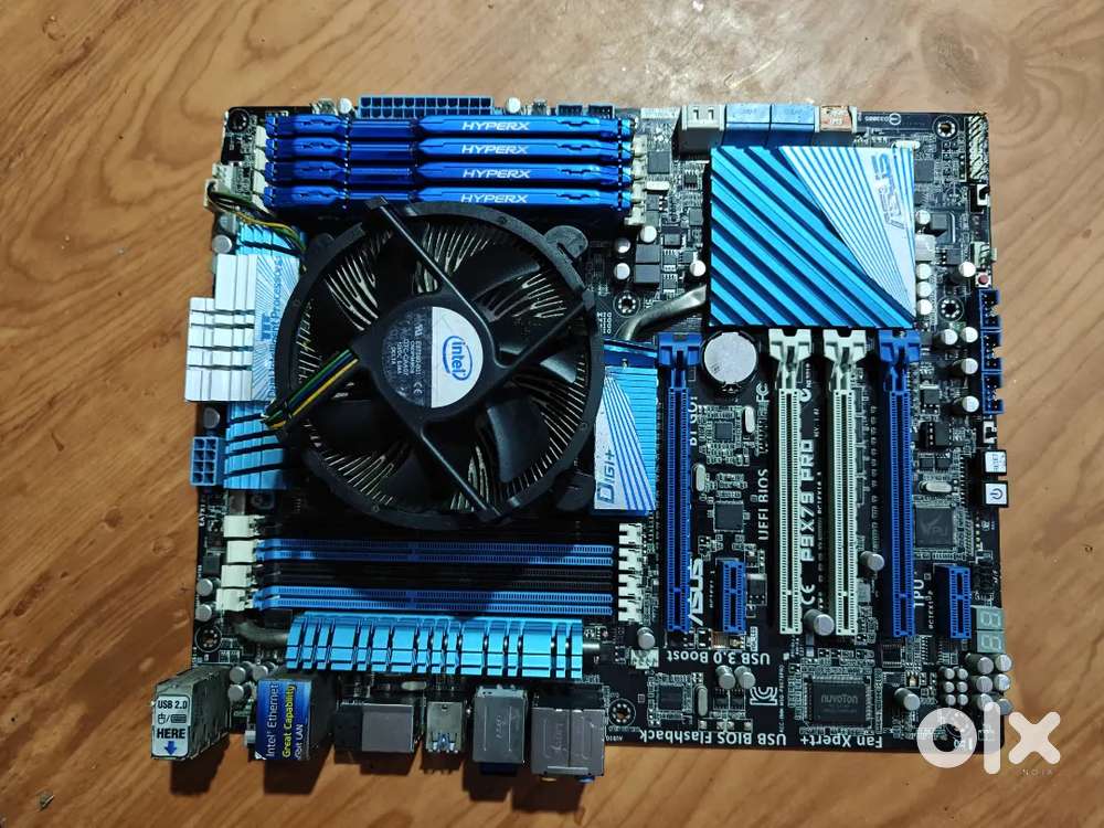 Intel Core i7 3930k+Asus X79 Board+HyperX 32Gb Ram Combo (Fixed