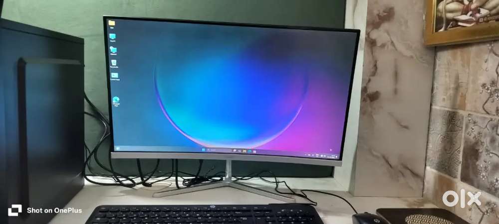 Brand New PC Setup | i5 12th Gen | 24-Inch Curved Monitor