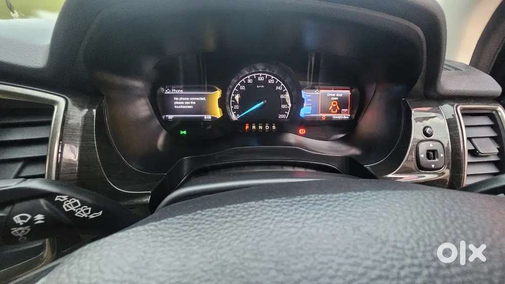 Ford Endeavour 2016 Diesel At Black Color Well Maintained