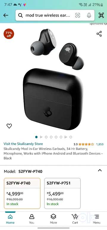 Mod® True Wireless Earbuds - Skullcandy