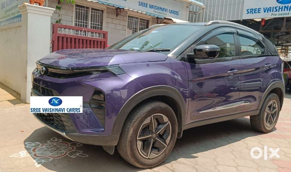 Tata Nexon Fearless Plus S Purple 1.2 Revotron Petrol 7dca Dt, 2023,..