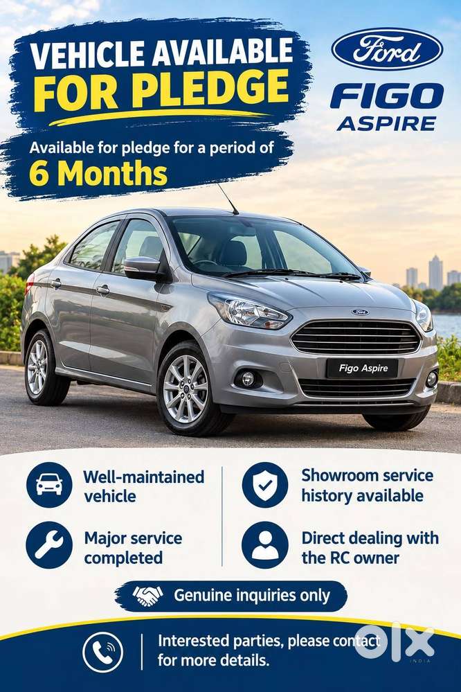 Ford Figo Aspire 2017 Diesel Car Lease