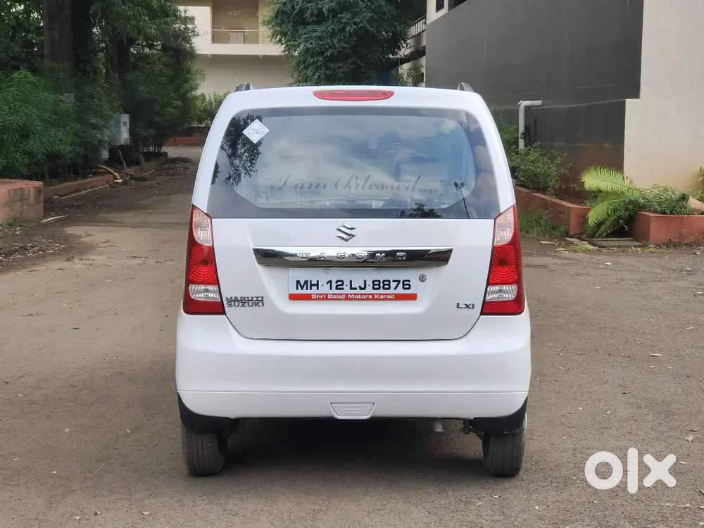 First Owner Company Cng Plus Petrol Wagon R White Color