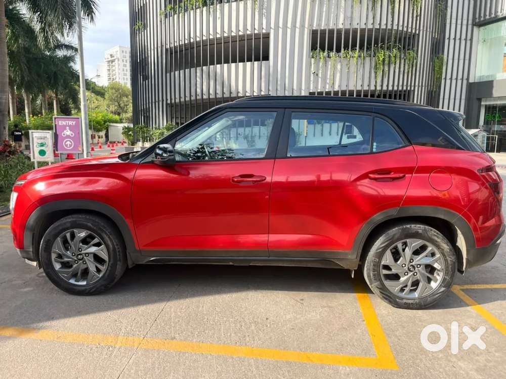 Hyundai Creta 1.4 SX (O) Turbo Petrol DCT Dual Tone, 2021, Petrol
