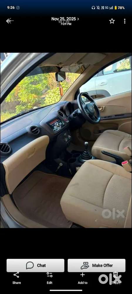 Honda Brio 2012 Petrol 70000 Km Driven