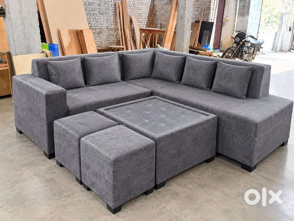 New sofa set 7 seater L Shep