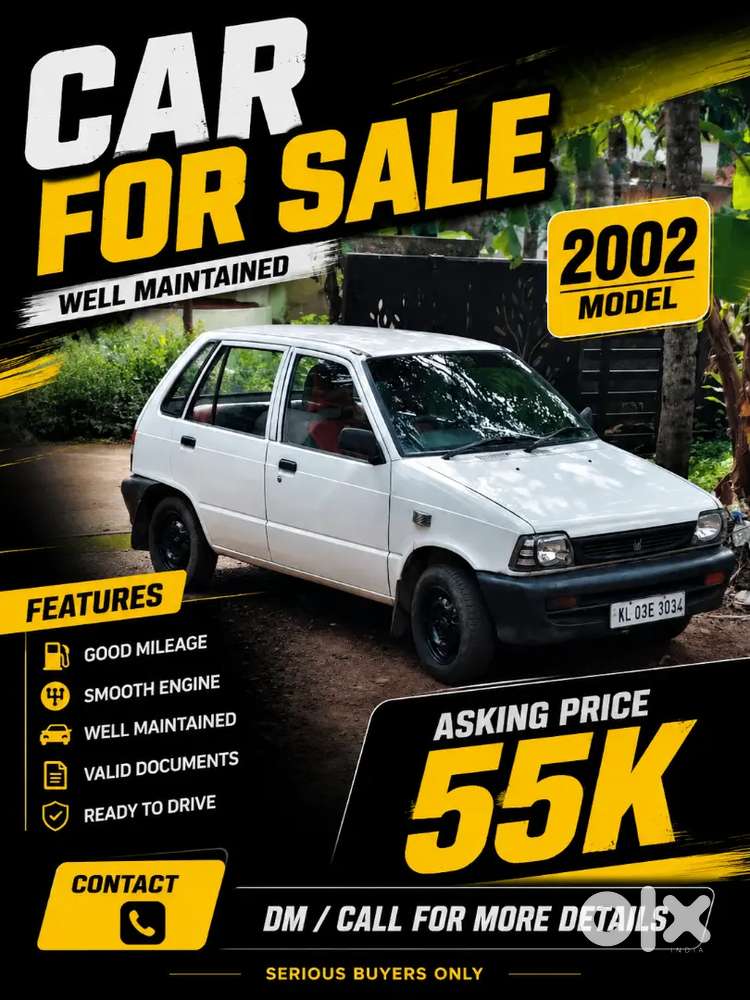 Maruti Suzuki 800 2002 Variant Petrol