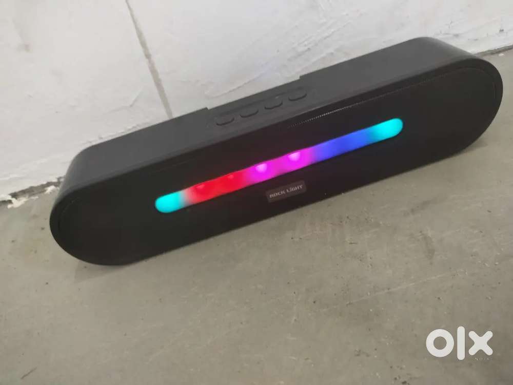 A bluetooth speaker