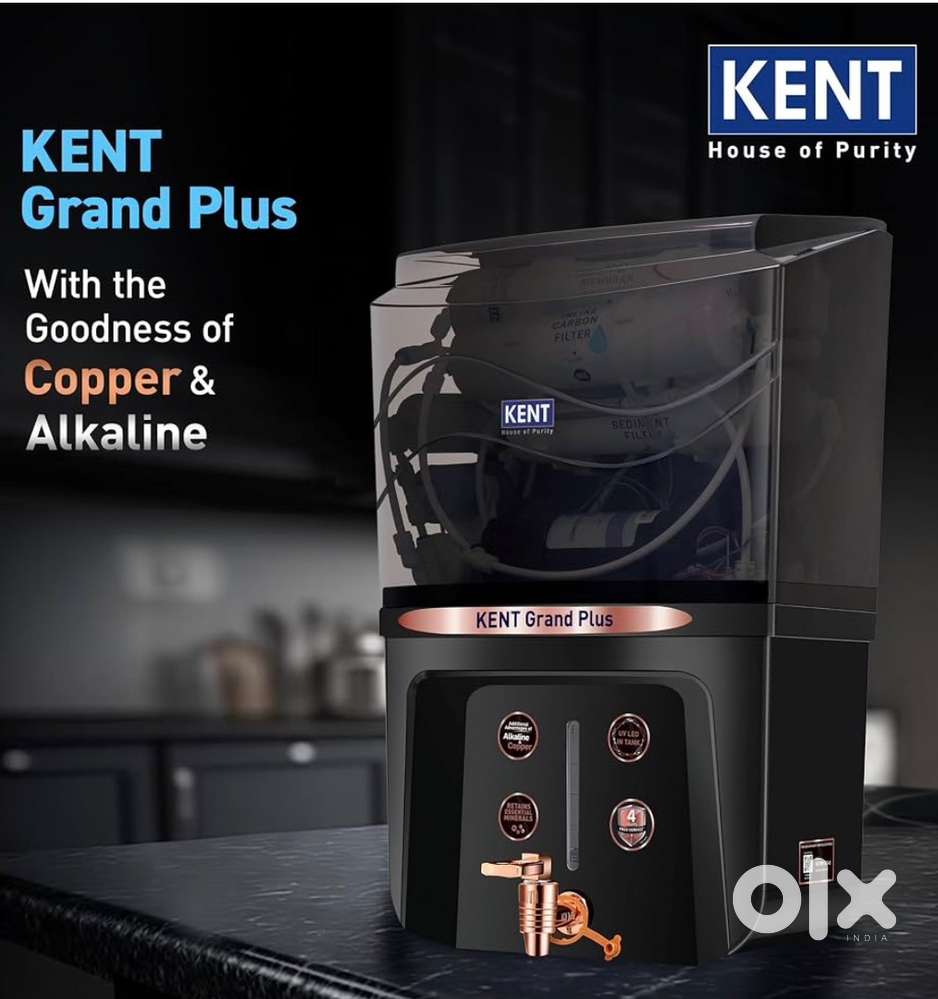 Kent Grand Plus RO+UV+UF+TDS Control+ UV LED in Tank water purifier