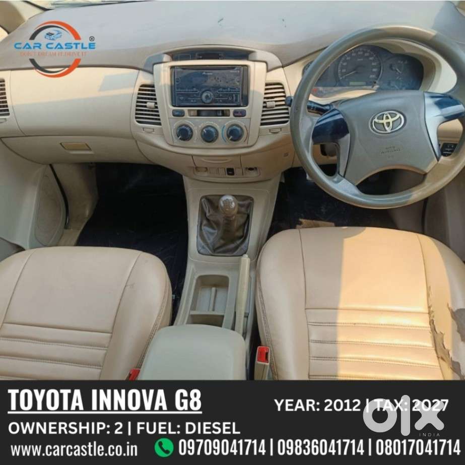 Toyota Innova 2.5 G (diesel) 8 Seater, 2012, Diesel