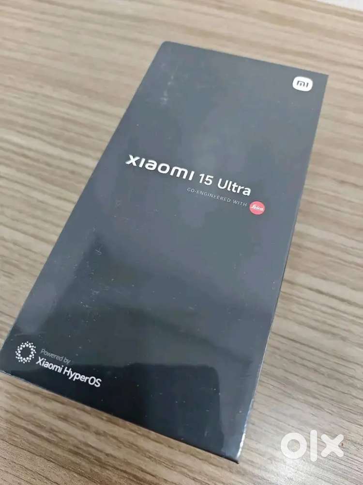 Xiaomi 15 Ultra Global Unit Seal Pack With GST Bill Warranty