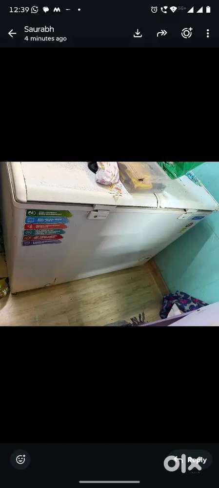 Deep freezer bluestar